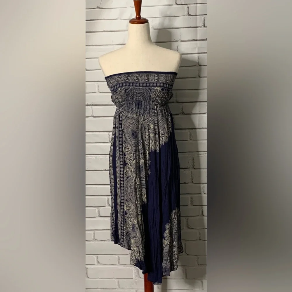 Women's Boho Skirt or Dress Convertible - Picture 4 of 11